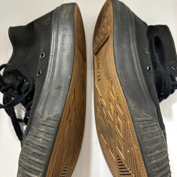 PF Flyers Sandlot Sneakers Black Canvas Hi-Top M8.5 W11 - Picture 5 of 11